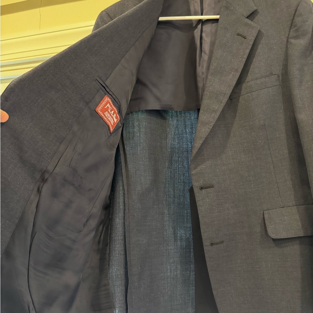 Jos. A. Bank Half Lined Blue Sport Coat Blazer
